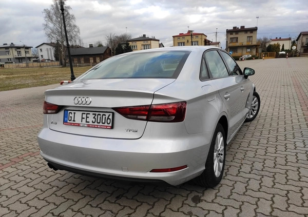 Audi A3 cena 53000 przebieg: 208000, rok produkcji 2014 z Łęczna małe 67